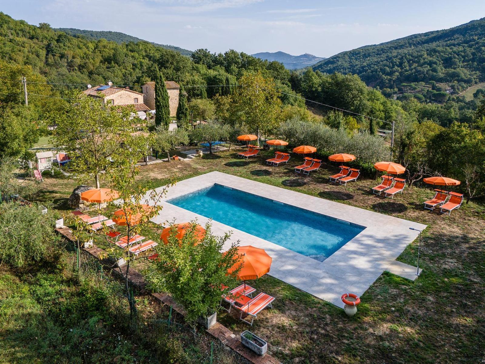 Agriturismo Santa Caterina Castelnuovo di Val di Cecina Exterior photo
